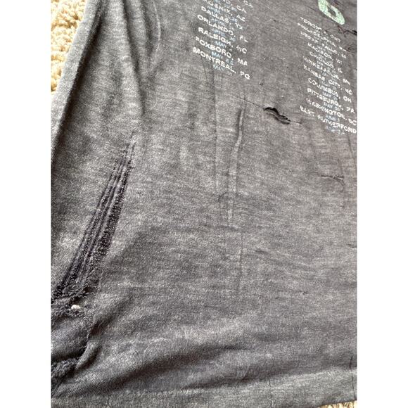 Vintage ‘87 Pink Floyd Tour Paper Thin USA Made Single Stitched Thrashed Band T - Picture 7 of 9